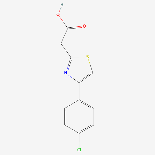 2-[4-(4-chlorophenyl)-1,3-thiazol-2-yl]acetic acid (CAS: 17969-44-7) - Related Chemical Product
