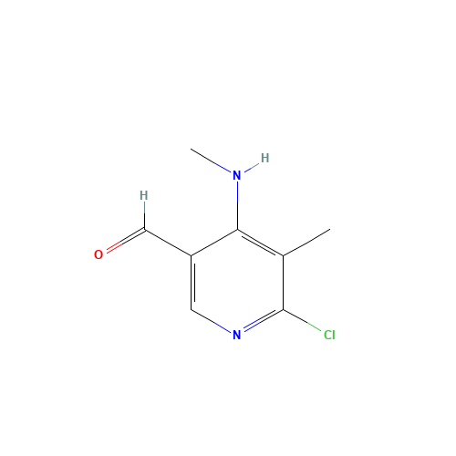 6-chloro-5-methyl-4-(methylamino)pyridine-3-carbaldehyde (CAS: 1538605-37-6) - Related Chemical Product