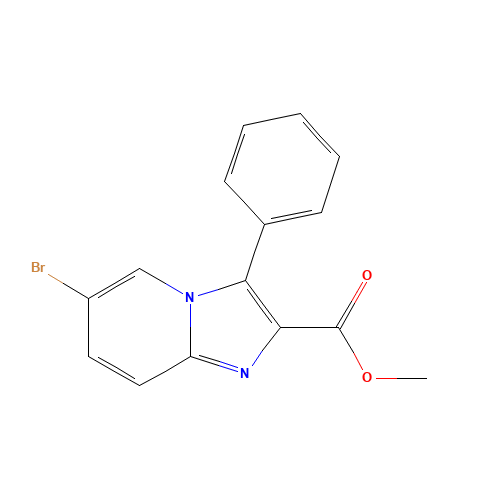 methyl 6-bromo-3-phenylimidazo[1,2-a]pyridine-2-carboxylate (CAS: 132525-01-0) - Related Chemical Product