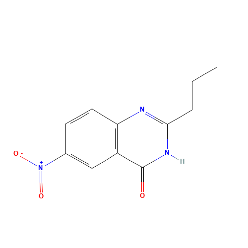 6-nitro-2-propyl-1H-quinazolin-4-one (CAS: 134604-04-9) - Related Chemical Product