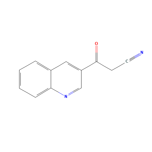 3-oxo-3-quinolin-3-ylpropanenitrile (CAS: 1205531-85-6) - Related Chemical Product