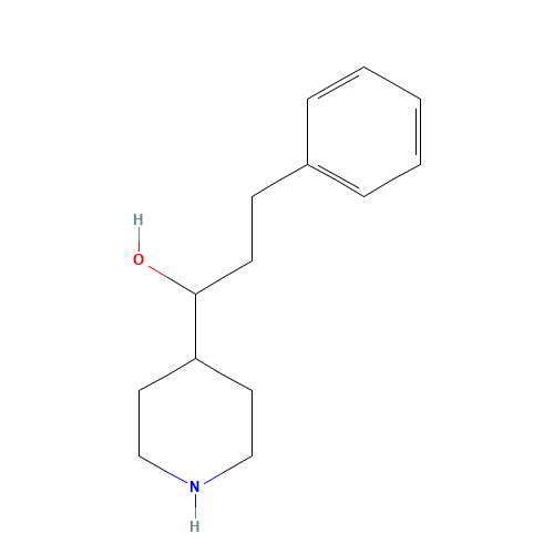 3-phenyl-1-piperidin-4-ylpropan-1-ol (CAS: 24152-52-1) - Related Chemical Product