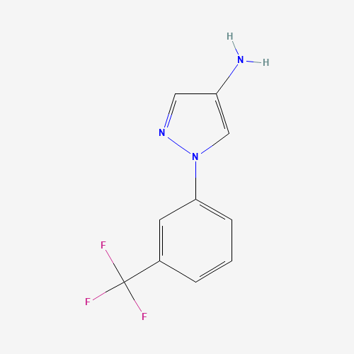 1-[3-(trifluoromethyl)phenyl]pyrazol-4-amine (CAS: 1153040-21-1) - Related Chemical Product