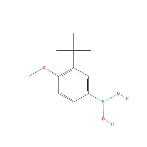 (3-tert-butyl-4-methoxyphenyl)boronic acid (CAS: 196960-96-0) - Related Chemical Product