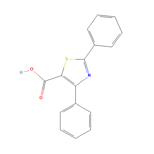 2,4-diphenyl-1,3-thiazole-5-carboxylic acid (CAS: 502935-47-9) - Related Chemical Product
