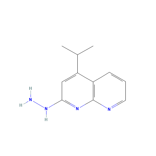 (4-propan-2-yl-1,8-naphthyridin-2-yl)hydrazine (CAS: 1285387-92-9) - Related Chemical Product