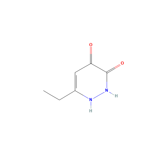 6-ethyl-1,2-dihydropyridazine-3,4-dione (CAS: 1436828-56-6) - Chemical Structure and Molecular Formula 