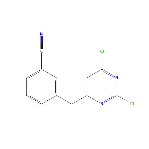 3-[(2,6-dichloropyrimidin-4-yl)methyl]benzonitrile (CAS: 927679-36-5) - Related Chemical Product