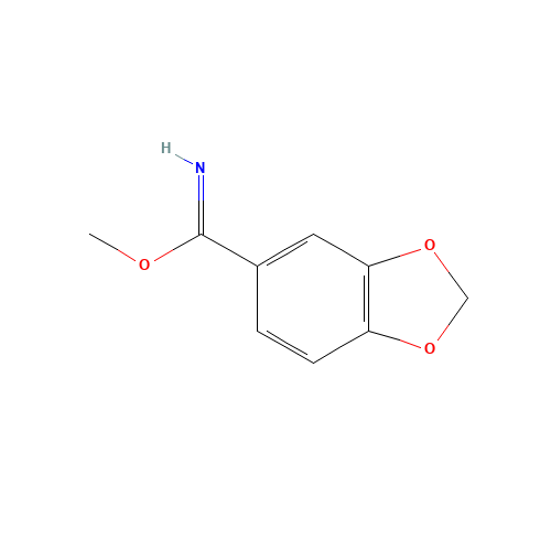 methyl 1,3-benzodioxole-5-carboximidate (CAS: 500891-93-0) - Related Chemical Product