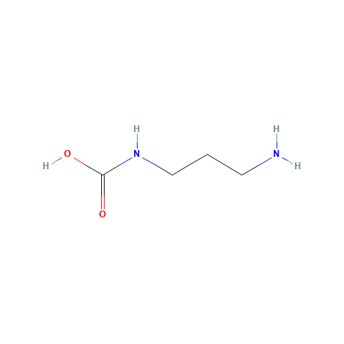 3-aminopropylcarbamic acid (CAS: 94088-76-3) - Chemical Structure and Molecular Formula 