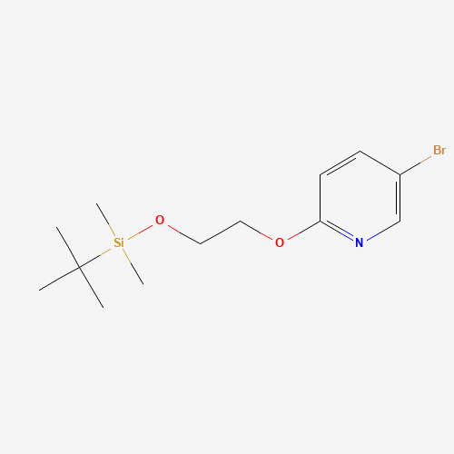 2-(5-bromopyridin-2-yl)oxyethoxy-tert-butyl-dimethylsilane (CAS: 1087352-35-9) - Related Chemical Product
