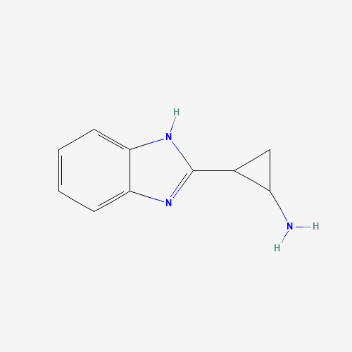 2-(1H-benzimidazol-2-yl)cyclopropan-1-amine (CAS: 933701-10-1) - Related Chemical Product