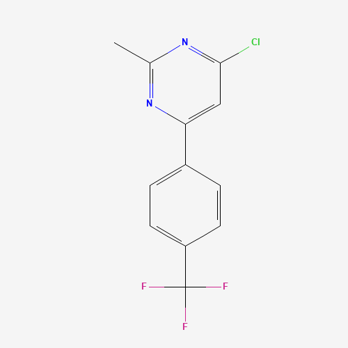 4-chloro-2-methyl-6-[4-(trifluoromethyl)phenyl]pyrimidine (CAS: 251299-41-9) - Related Chemical Product