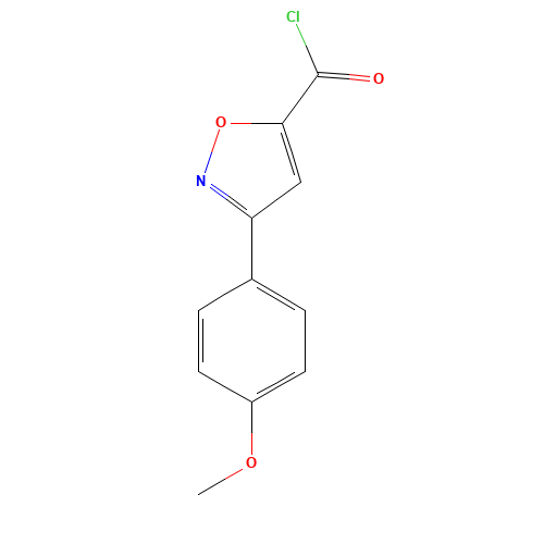 3-(4-methoxyphenyl)-1,2-oxazole-5-carbonyl chloride (CAS: 890095-73-5) - Related Chemical Product