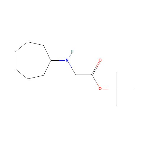 tert-butyl 2-(cycloheptylamino)acetate (CAS: 66937-57-3) - Related Chemical Product