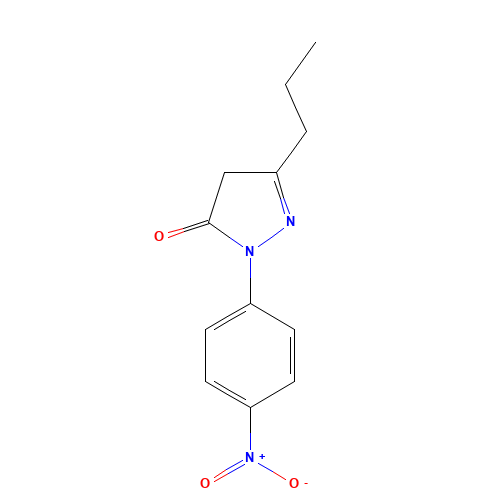 2-(4-nitrophenyl)-5-propyl-4H-pyrazol-3-one (CAS: 118048-86-5) - Related Chemical Product