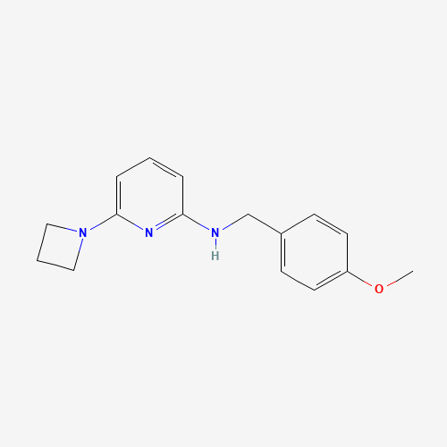 6-(azetidin-1-yl)-N-[(4-methoxyphenyl)methyl]pyridin-2-amine (CAS: 1303587-83-8) - Related Chemical Product