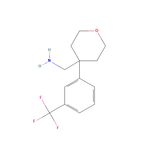 [4-[3-(trifluoromethyl)phenyl]oxan-4-yl]methanamine (CAS: 1152568-50-7) - Related Chemical Product