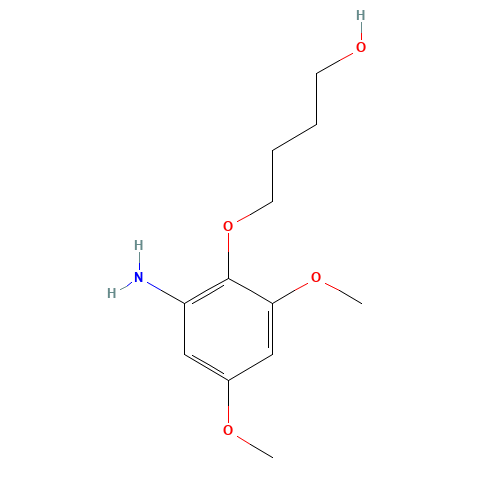 4-(2-amino-4,6-dimethoxyphenoxy)butan-1-ol (CAS: 1373753-91-3) - Related Chemical Product