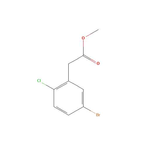 methyl 2-(5-bromo-2-chlorophenyl)acetate (CAS: 203314-33-4) - Related Chemical Product