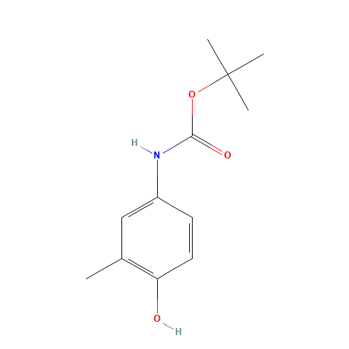 tert-butyl N-(4-hydroxy-3-methylphenyl)carbamate (CAS: 218966-28-0) - Related Chemical Product