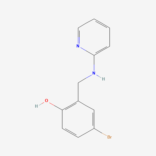 4-bromo-2-[(pyridin-2-ylamino)methyl]phenol (CAS: 153247-75-7) - Related Chemical Product