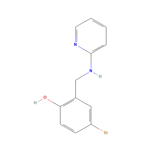 4-bromo-2-[(pyridin-2-ylamino)methyl]phenol (CAS: 153247-75-7) - Related Chemical Product