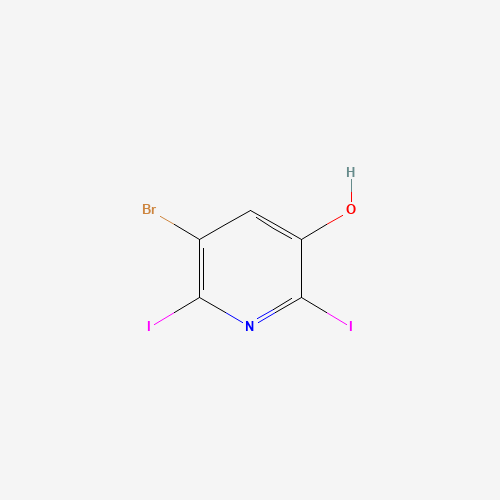 5-bromo-2,6-diiodopyridin-3-ol (CAS: 1040682-54-9) - Related Chemical Product