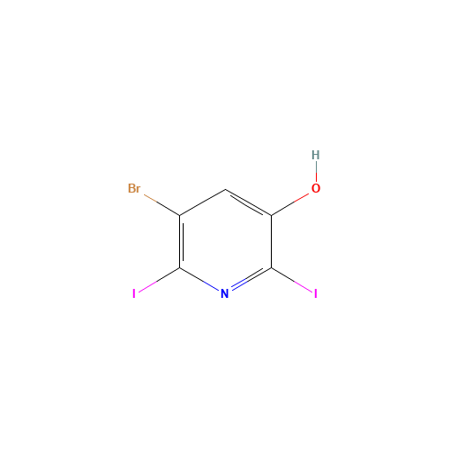 5-bromo-2,6-diiodopyridin-3-ol (CAS: 1040682-54-9) - Related Chemical Product