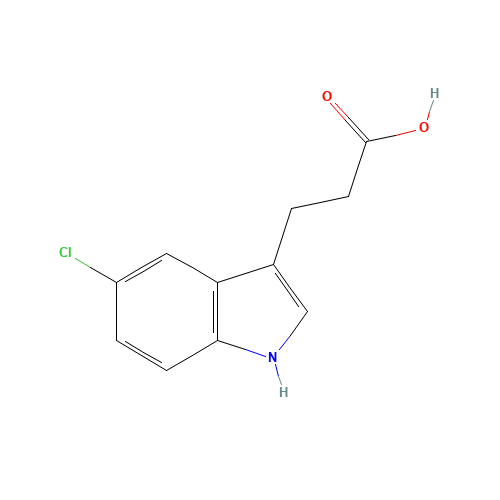 3-(5-chloro-1H-indol-3-yl)propanoic acid (CAS: 54904-22-2) - Related Chemical Product