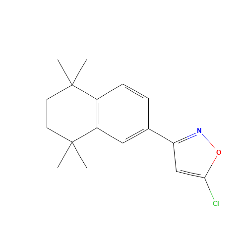 5-chloro-3-(5,5,8,8-tetramethyl-6,7-dihydronaphthalen-2-yl)-1,2-oxazole (CAS: 1314087-76-7) - Related Chemical Product