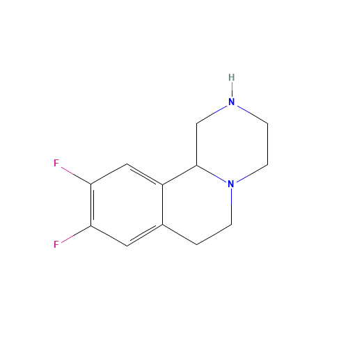 9,10-difluoro-2,3,4,6,7,11b-hexahydro-1H-pyrazino[2,1-a]isoquinoline (CAS: 1188331-34-1) - Related Chemical Product