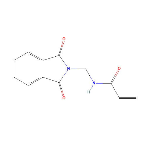 N-[(1,3-dioxoisoindol-2-yl)methyl]prop-2-enamide (CAS: 80500-44-3) - Related Chemical Product