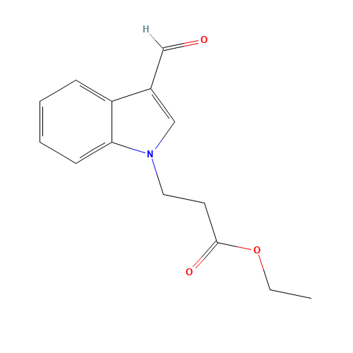 ethyl 3-(3-formylindol-1-yl)propanoate (CAS: 503829-88-7) - Related Chemical Product