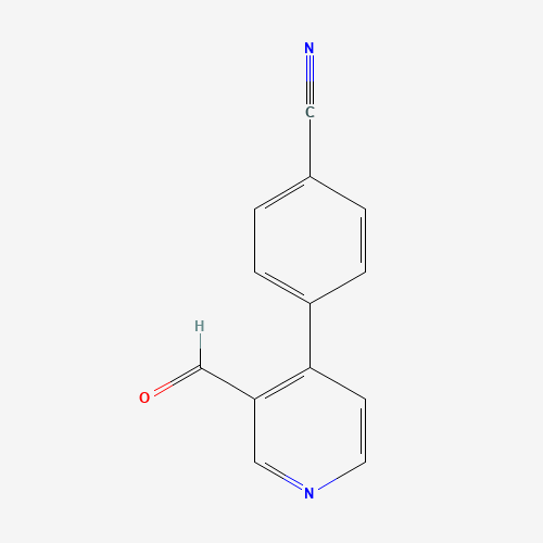 4-(3-formylpyridin-4-yl)benzonitrile (CAS: 1338467-99-4) - Related Chemical Product