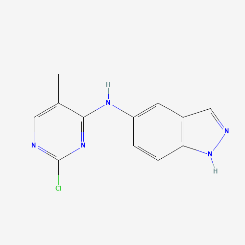 N-(2-chloro-5-methylpyrimidin-4-yl)-1H-indazol-5-amine (CAS: 1257302-90-1) - Related Chemical Product