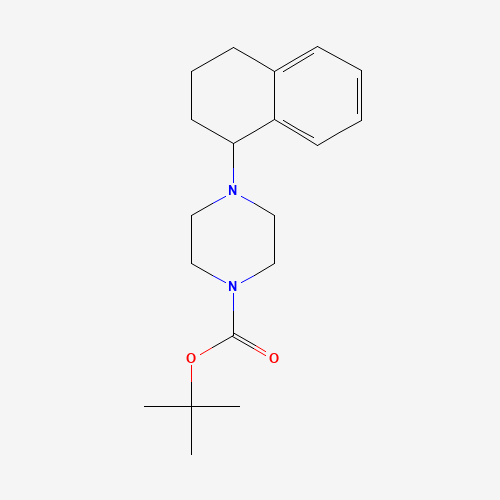 tert-butyl 4-(1,2,3,4-tetrahydronaphthalen-1-yl)piperazine-1-carboxylate (CAS: 229345-38-4) - Related Chemical Product