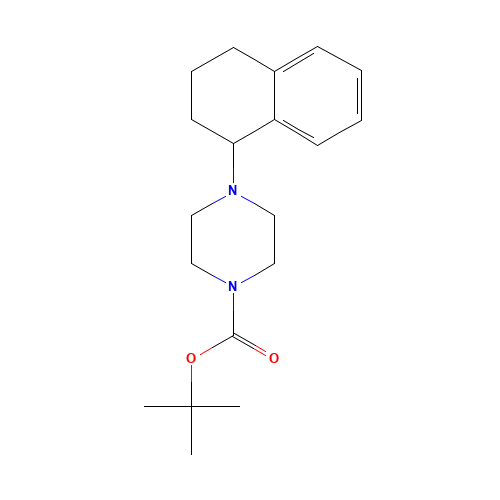 tert-butyl 4-(1,2,3,4-tetrahydronaphthalen-1-yl)piperazine-1-carboxylate (CAS: 229345-38-4) - Related Chemical Product