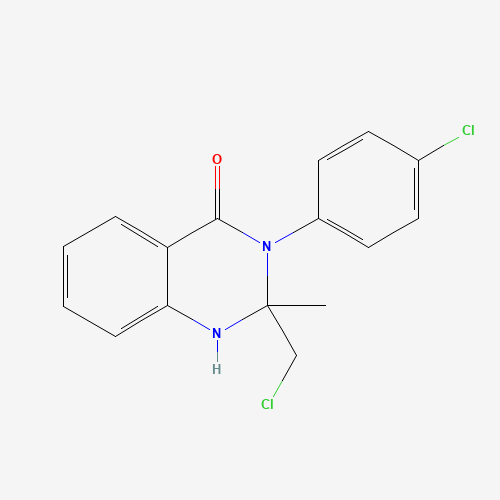 2-(chloromethyl)-3-(4-chlorophenyl)-2-methyl-1H-quinazolin-4-one (CAS: 217461-92-2) - Related Chemical Product