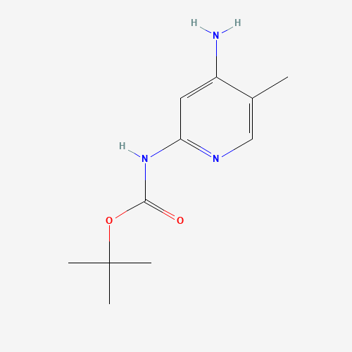tert-butyl N-(4-amino-5-methylpyridin-2-yl)carbamate (CAS: 1311254-79-1) - Related Chemical Product