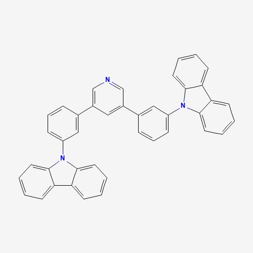 9-[3-[5-(3-carbazol-9-ylphenyl)pyridin-3-yl]phenyl]carbazole (CAS: 1013405-25-8) - Related Chemical Product