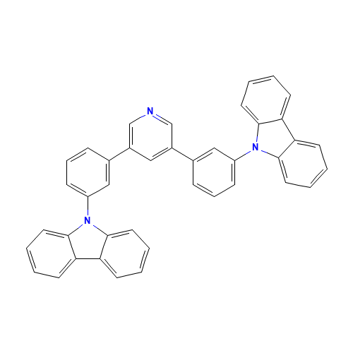 9-[3-[5-(3-carbazol-9-ylphenyl)pyridin-3-yl]phenyl]carbazole (CAS: 1013405-25-8) - Related Chemical Product