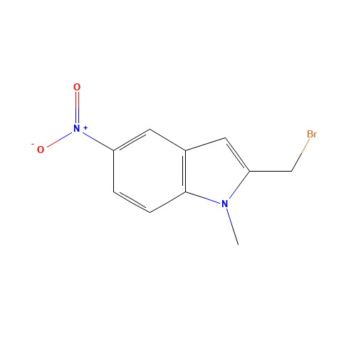 2-(bromomethyl)-1-methyl-5-nitroindole (CAS: 832102-10-0) - Related Chemical Product