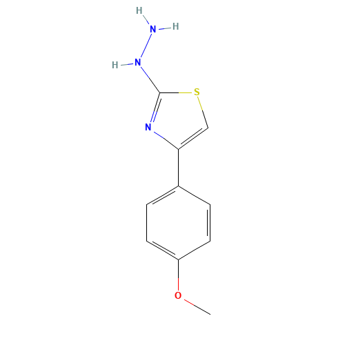 [4-(4-methoxyphenyl)-1,3-thiazol-2-yl]hydrazine (CAS: 4871-25-4) - Related Chemical Product