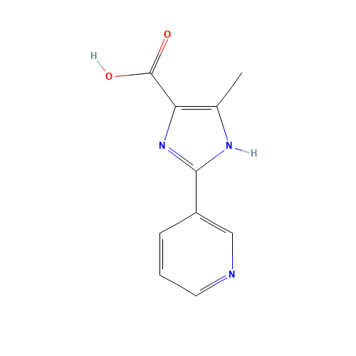 5-methyl-2-pyridin-3-yl-1H-imidazole-4-carboxylic acid (CAS: 864461-16-5) - Related Chemical Product