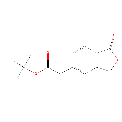 tert-butyl 2-(1-oxo-3H-2-benzofuran-5-yl)acetate (CAS: 1374574-06-7) - Related Chemical Product