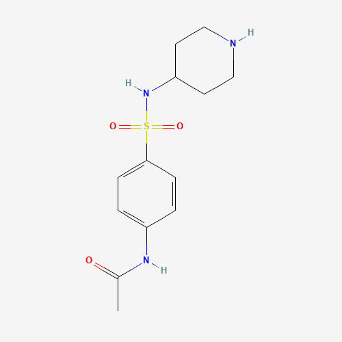 N-[4-(piperidin-4-ylsulfamoyl)phenyl]acetamide (CAS: 1018620-74-0) - Related Chemical Product
