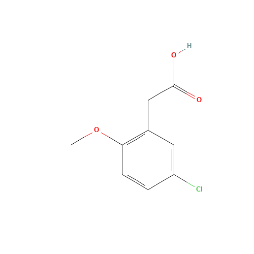 2-(5-chloro-2-methoxyphenyl)acetic acid (CAS: 7569-62-2) - Related Chemical Product