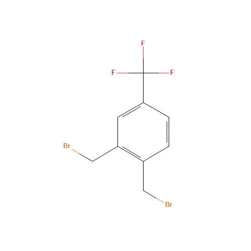 1,2-bis(bromomethyl)-4-(trifluoromethyl)benzene (CAS: 74815-76-2) - Related Chemical Product