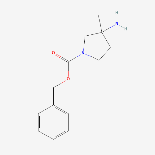benzyl 3-amino-3-methylpyrrolidine-1-carboxylate (CAS: 1215020-90-8) - Related Chemical Product